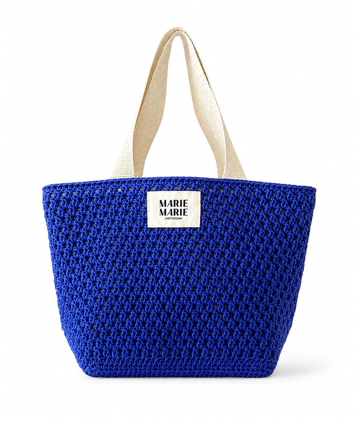 Blue - Crochet Mini Shopper