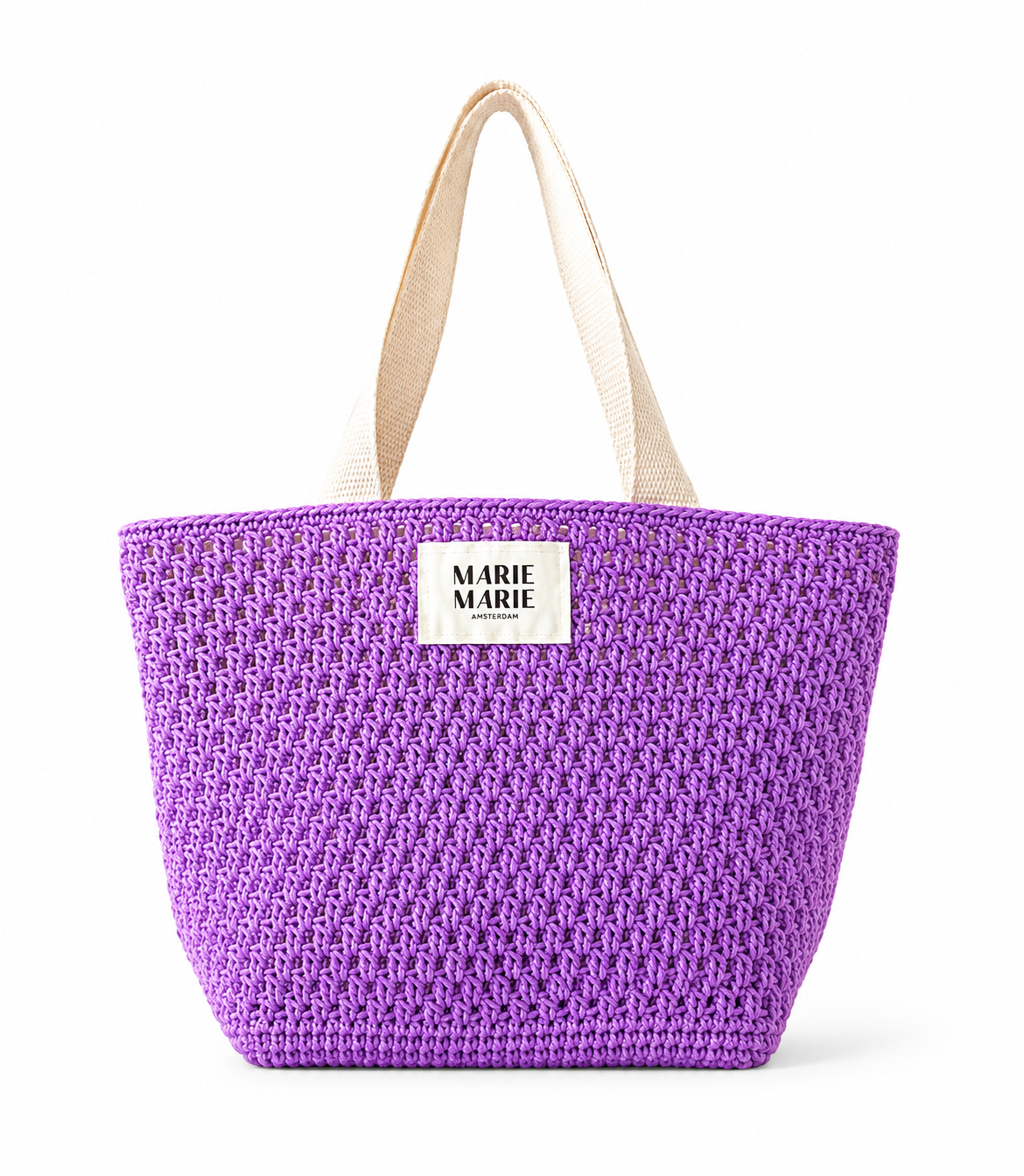 Purple - Crochet Mini Shopper