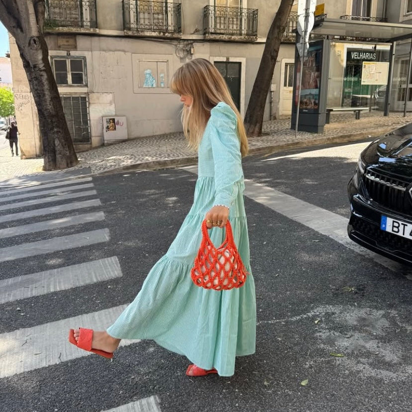 net bag orange marie marie amsterdam