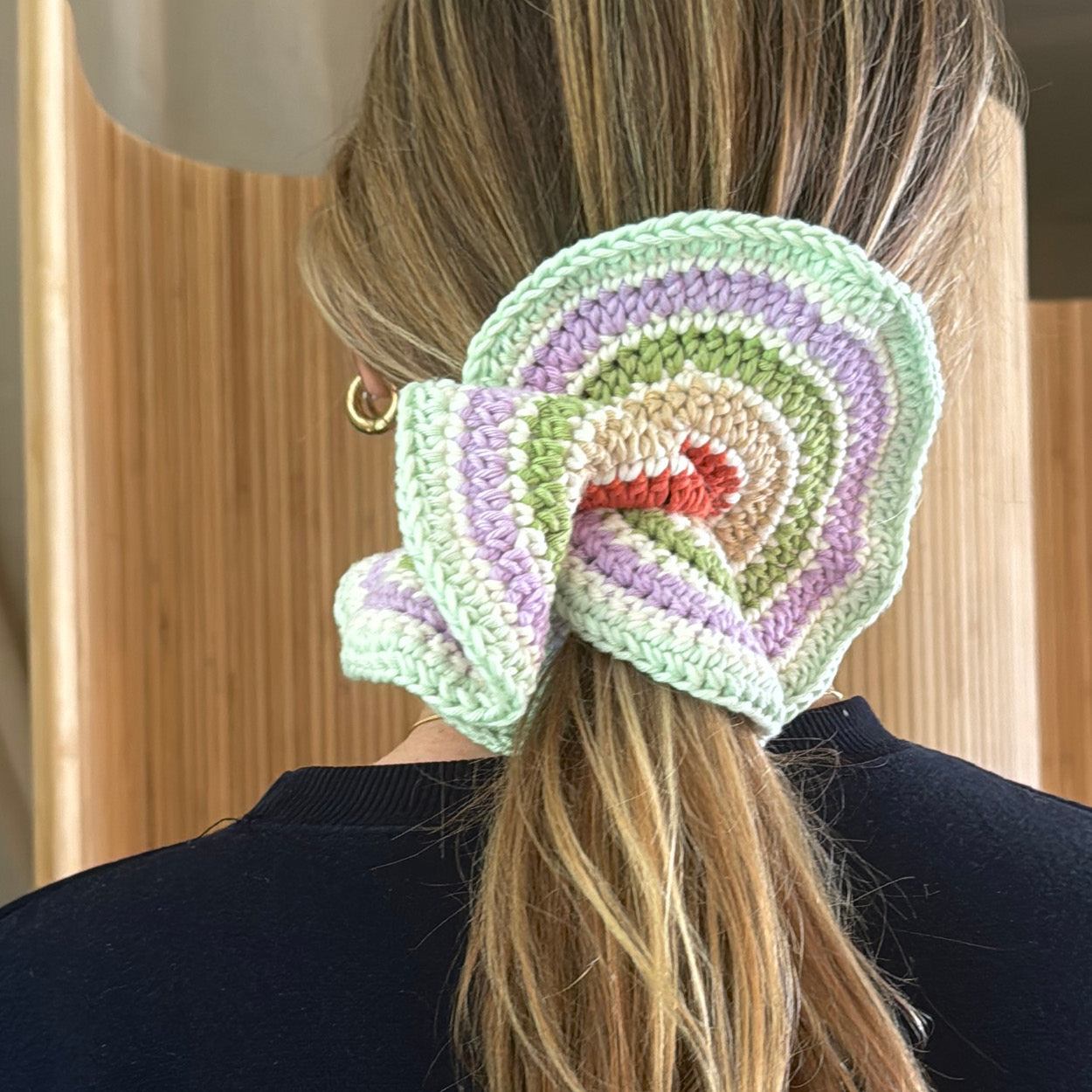 Crochet Scrunchie Mienie